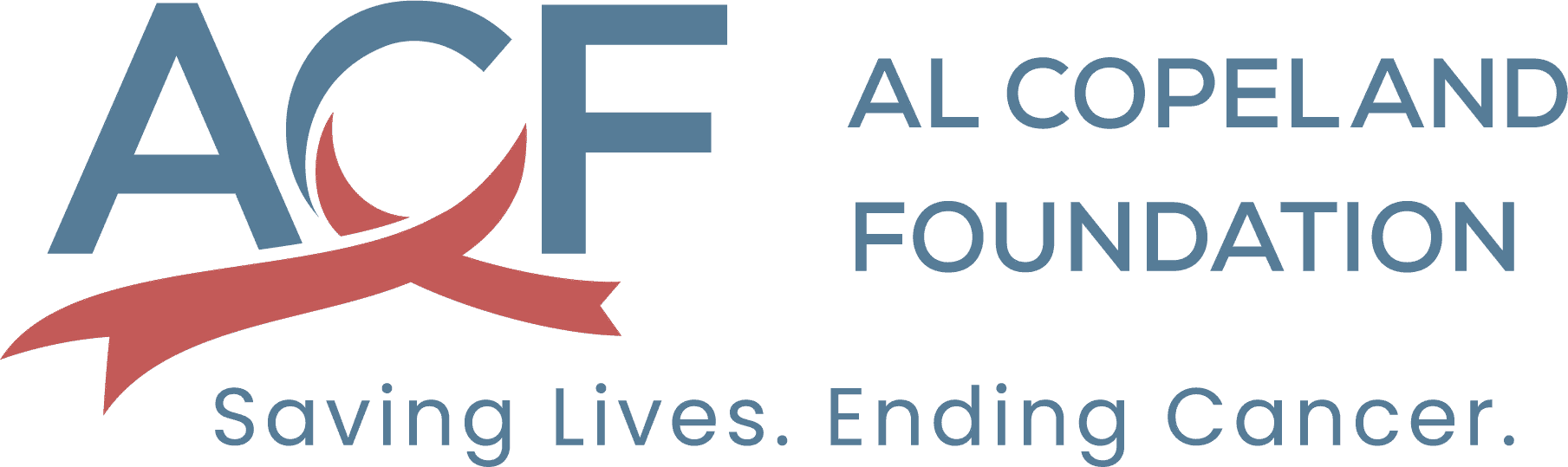 Al Copeland Foundation logo and tagline